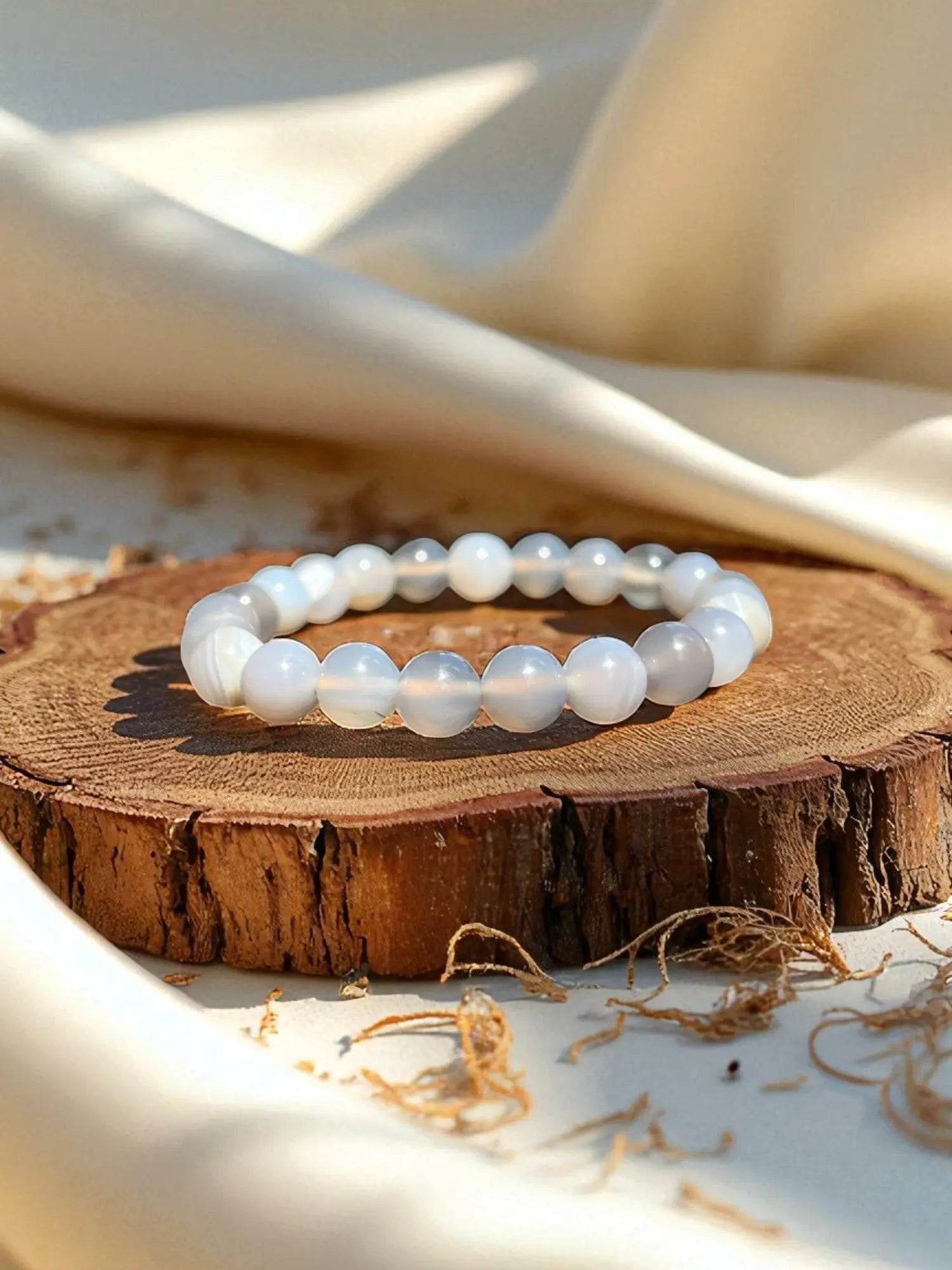 Agate Blanche - BD PIERRES NATURELLES