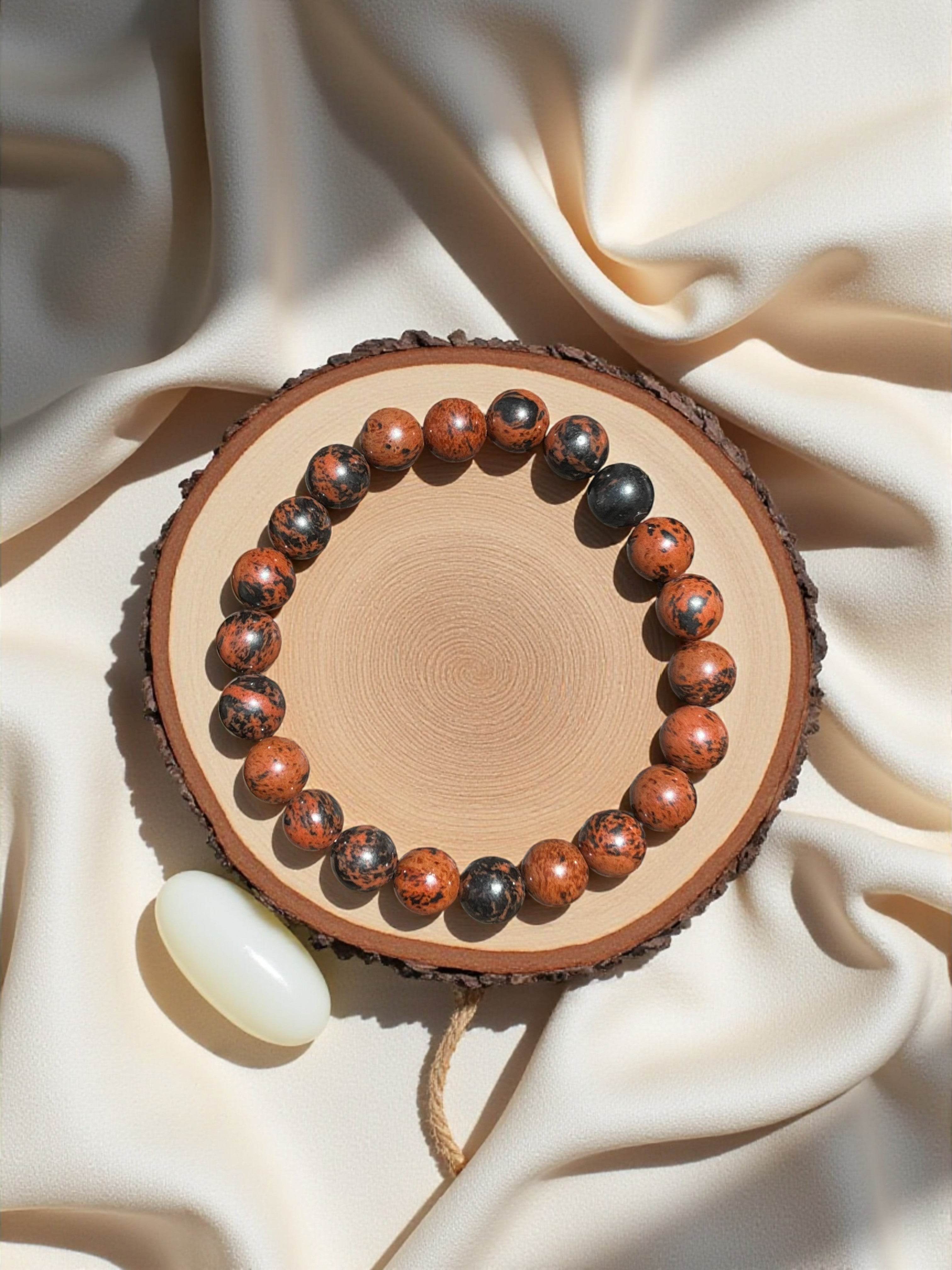 Obsidienne Acajou - Mexique - BD PIERRES NATURELLES