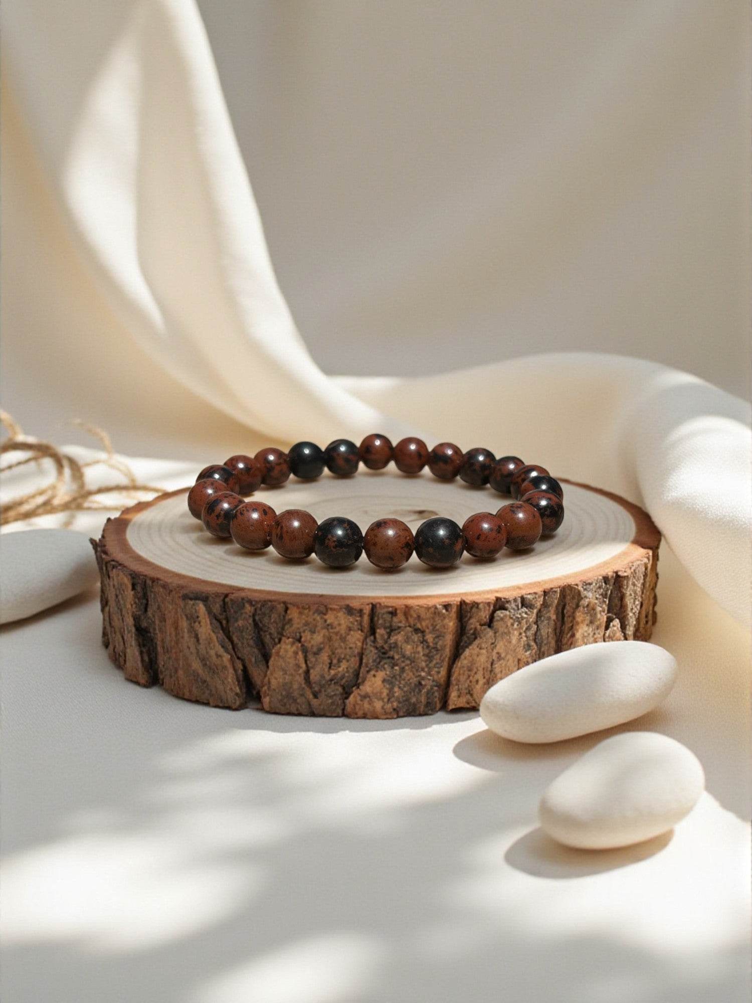 Obsidienne Acajou - Mexique - BD PIERRES NATURELLES