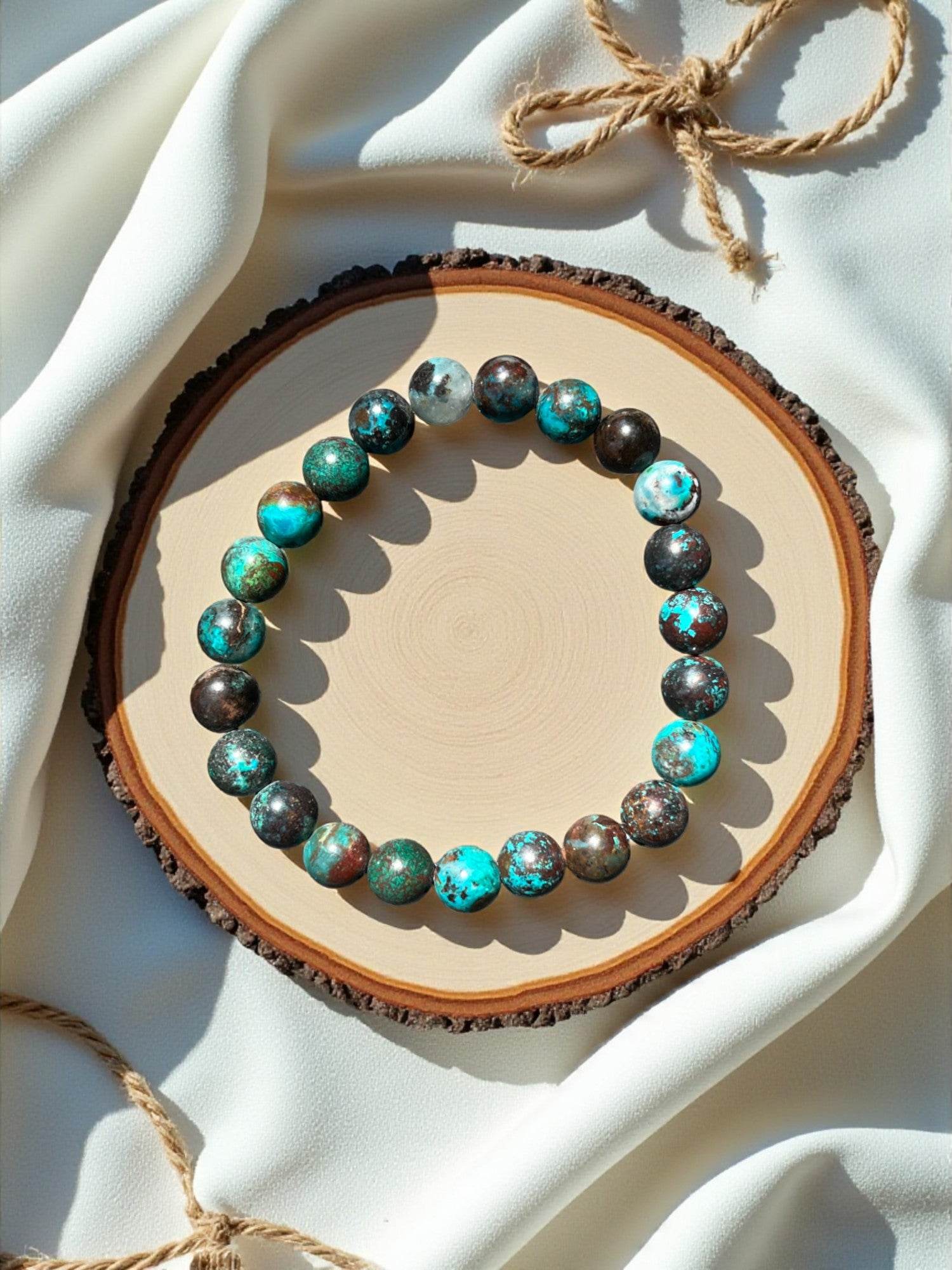 chrysocolle bleue - Madagascar Q.AA - BD PIERRES NATURELLES