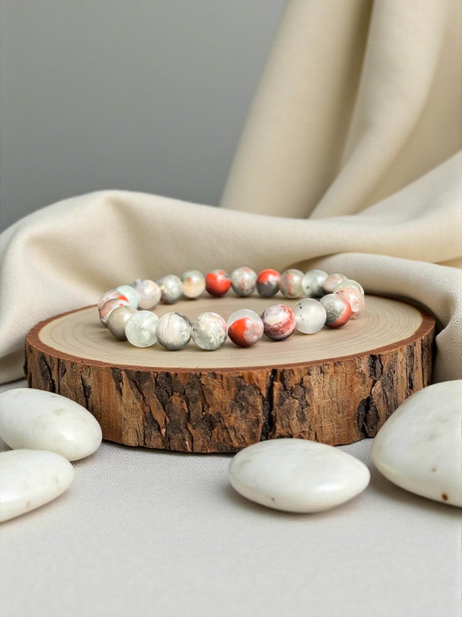 Jaspe Heliotrope - Afrique Du Sud Q.A - BD PIERRES NATURELLES