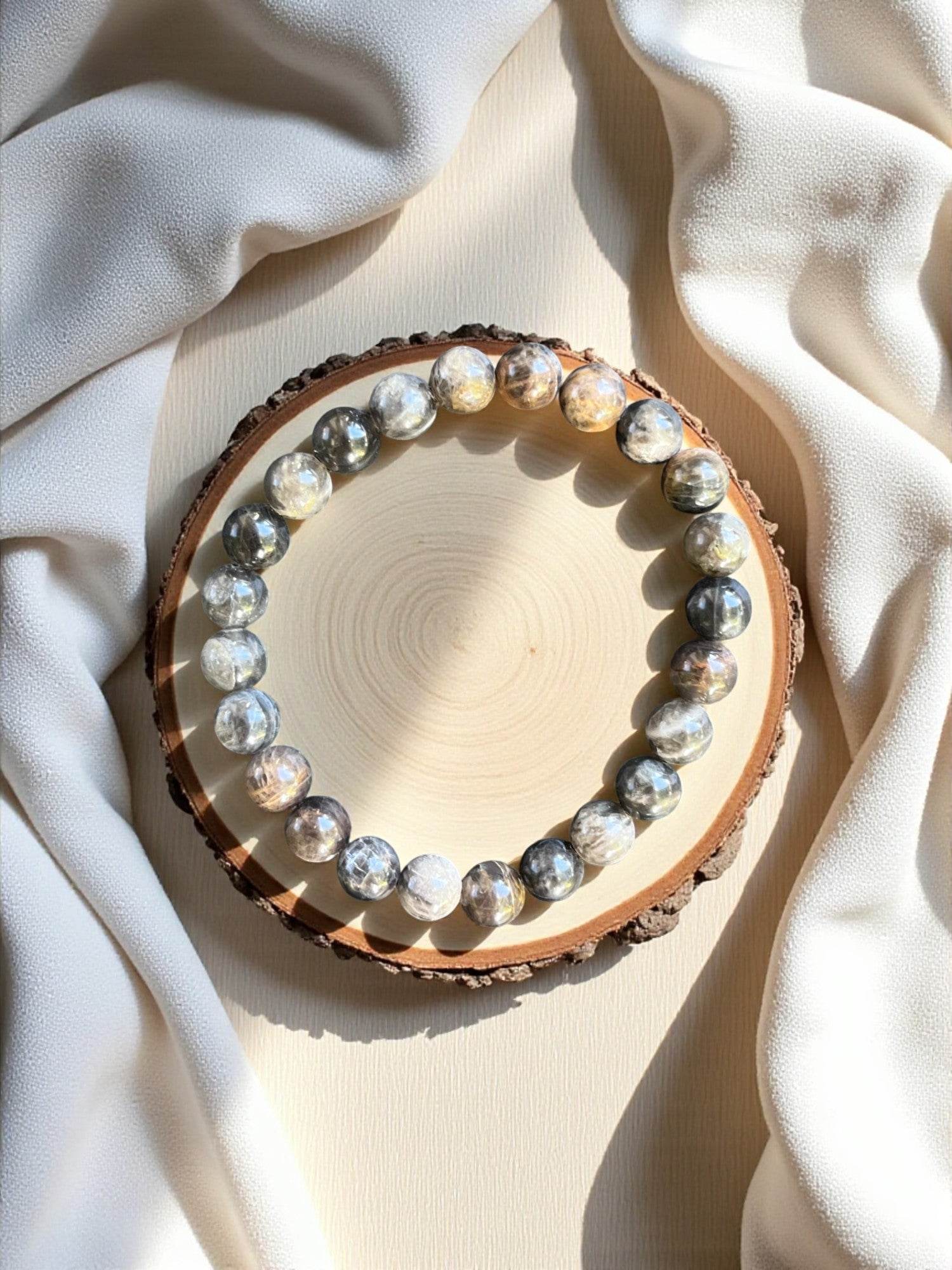 Pierre de lune noire Q.A - Madagascar - BD PIERRES NATURELLES