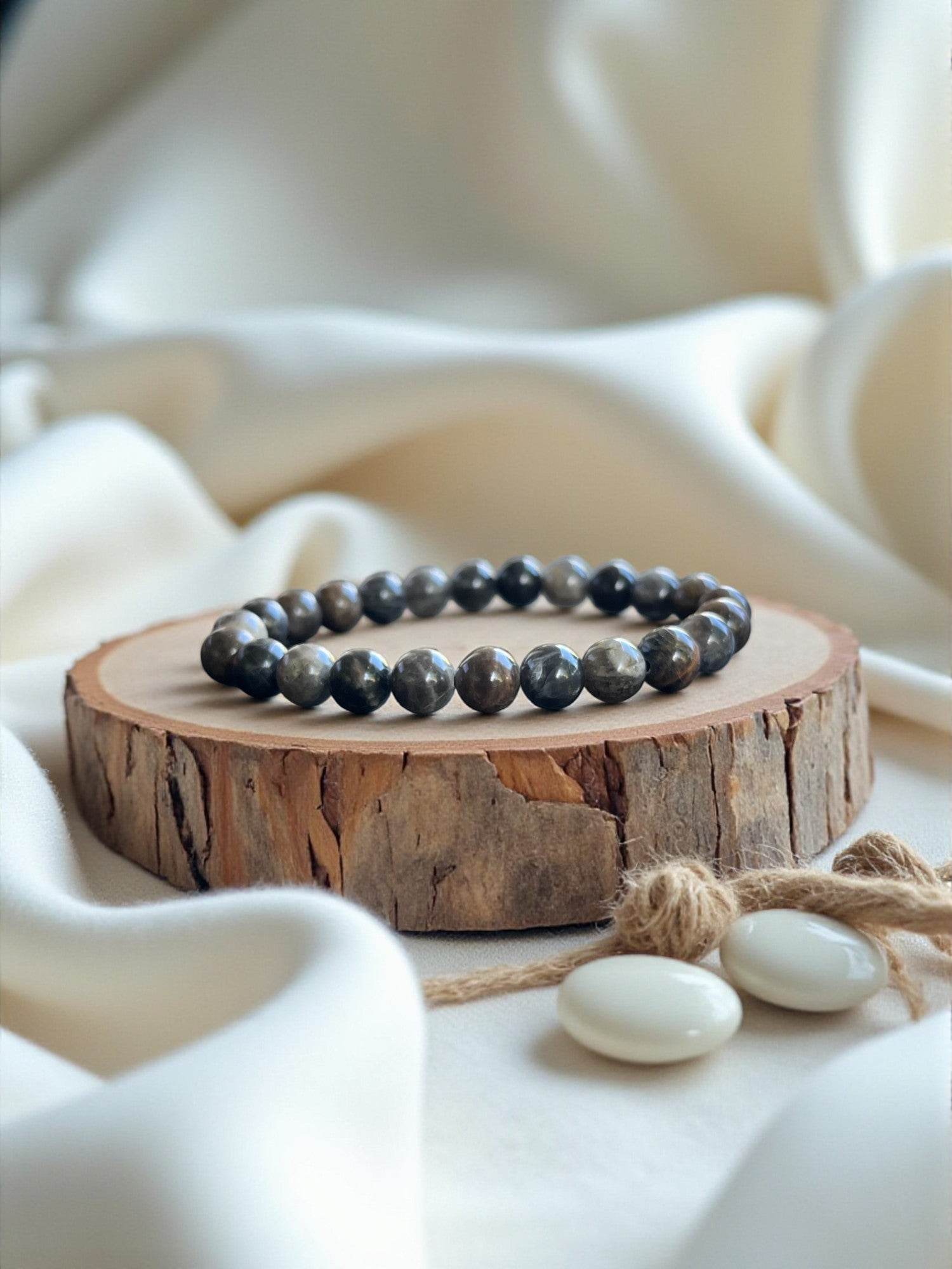 Pierre de lune noire Q.A - Madagascar - BD PIERRES NATURELLES