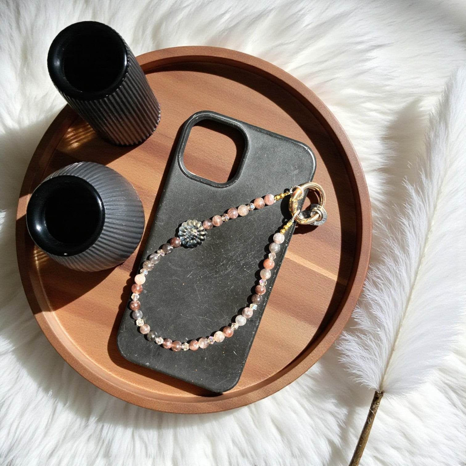 Pierre de lune noir - Ellune - BD PIERRES NATURELLES