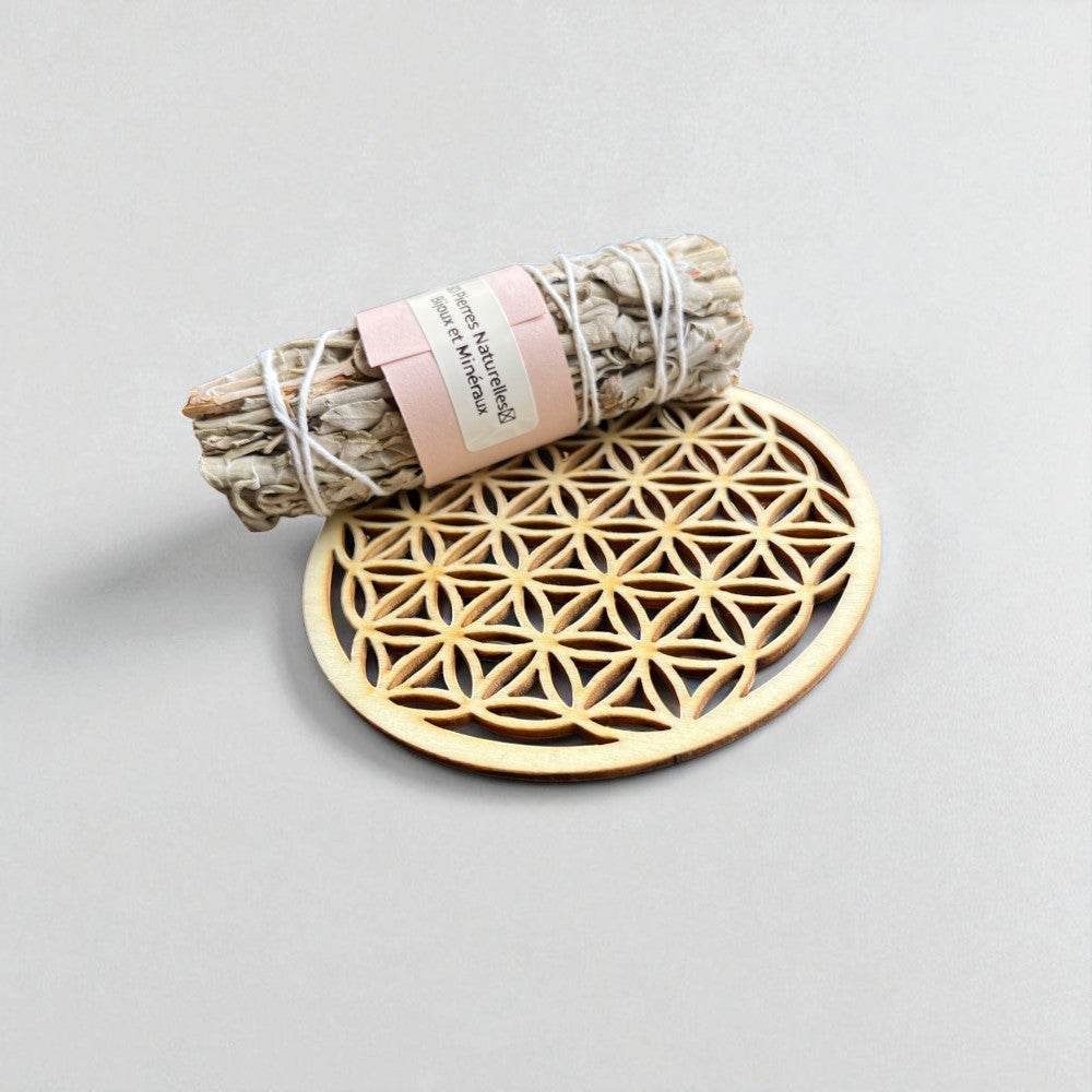 Pack Sauge + fleurs de vie - BD PIERRES NATURELLES